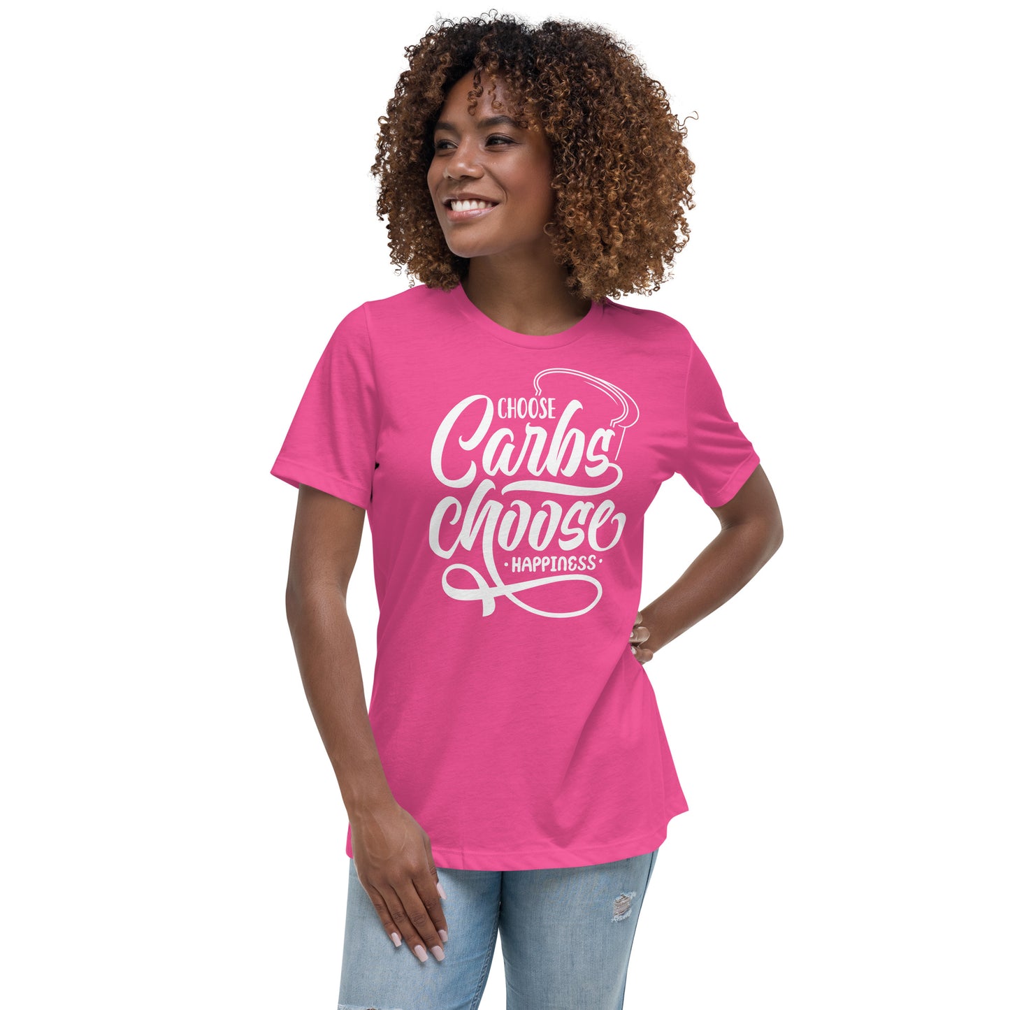 Choose Carbs Women's Relaxed T-Shirt