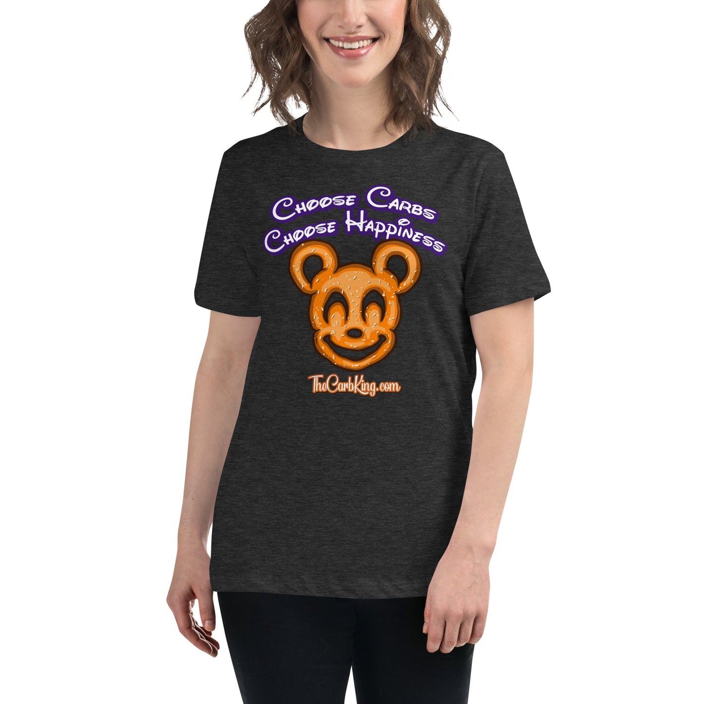 Mickey Pretzel Women's Relaxed T-Shirt