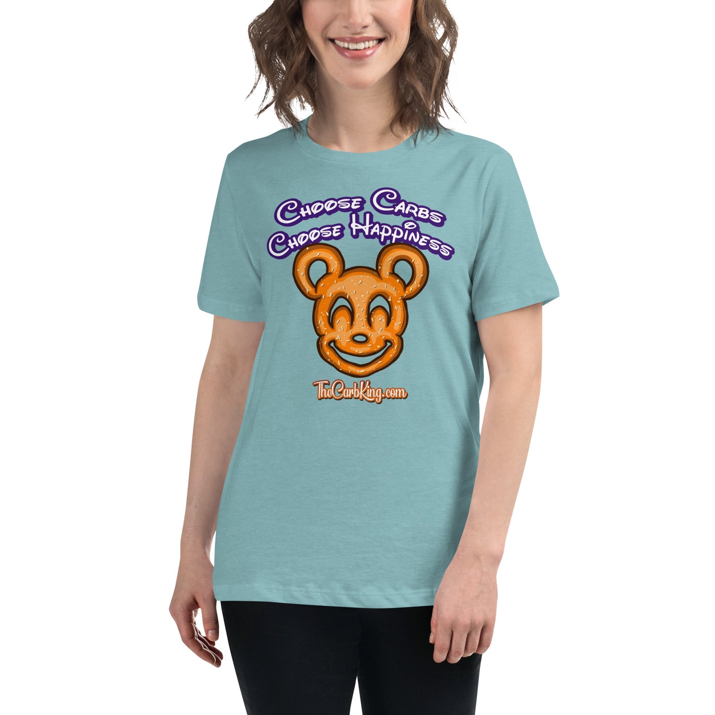 Mickey Pretzel Women's Relaxed T-Shirt