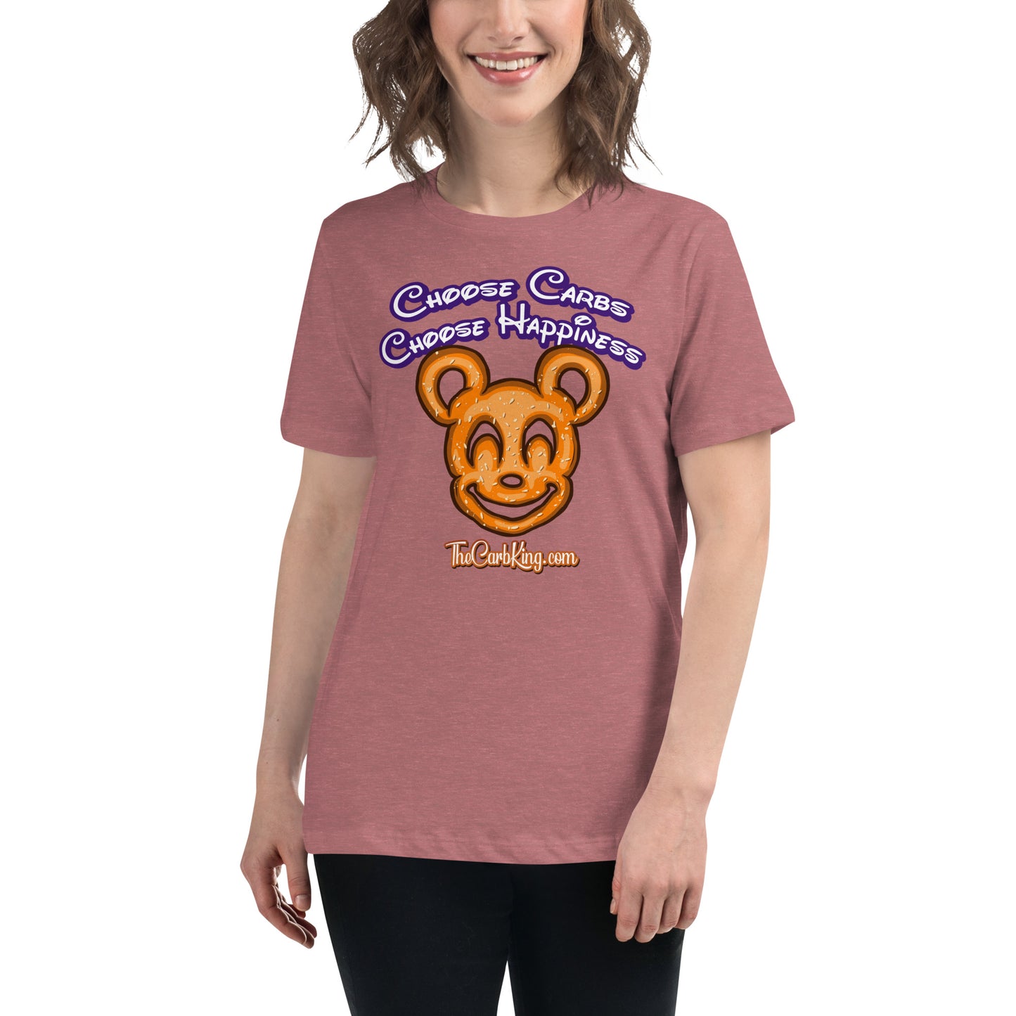 Mickey Pretzel Women's Relaxed T-Shirt
