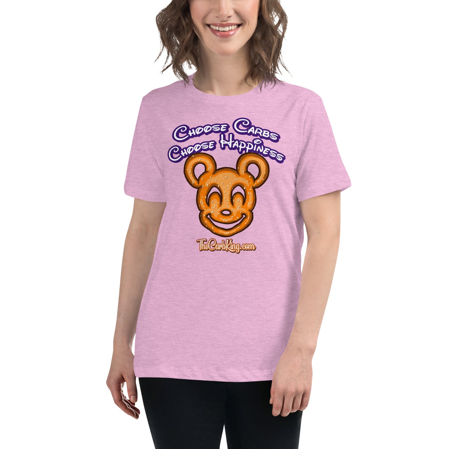 Mickey Pretzel Women's Relaxed T-Shirt
