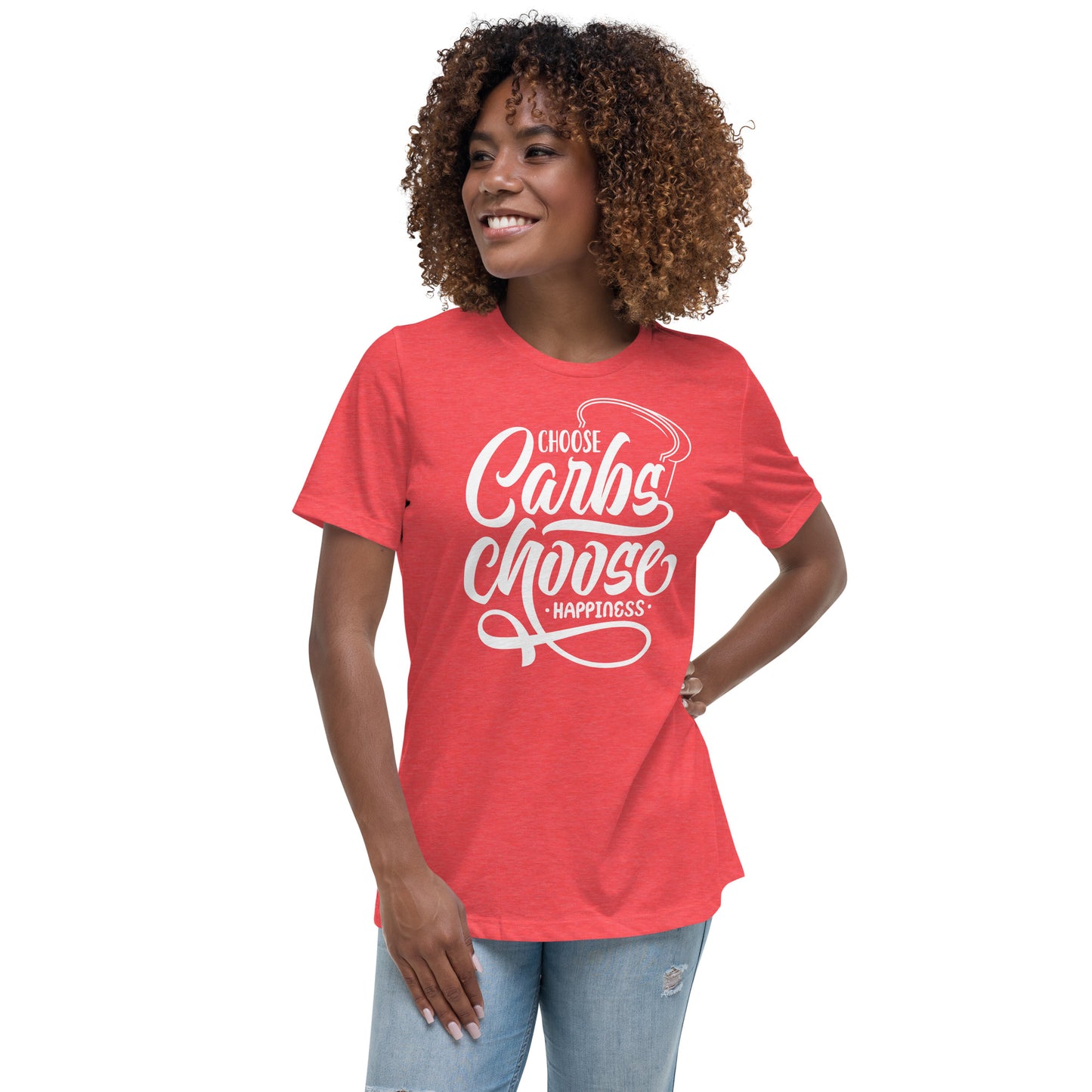 Choose Carbs Women's Relaxed T-Shirt