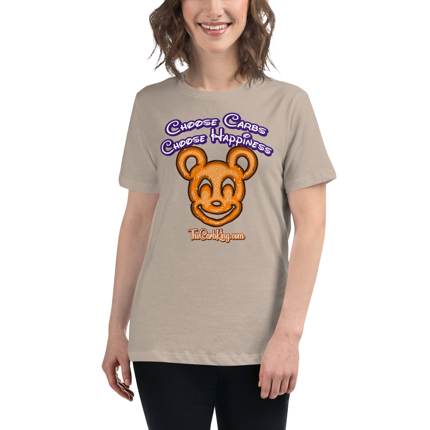 Mickey Pretzel Women's Relaxed T-Shirt