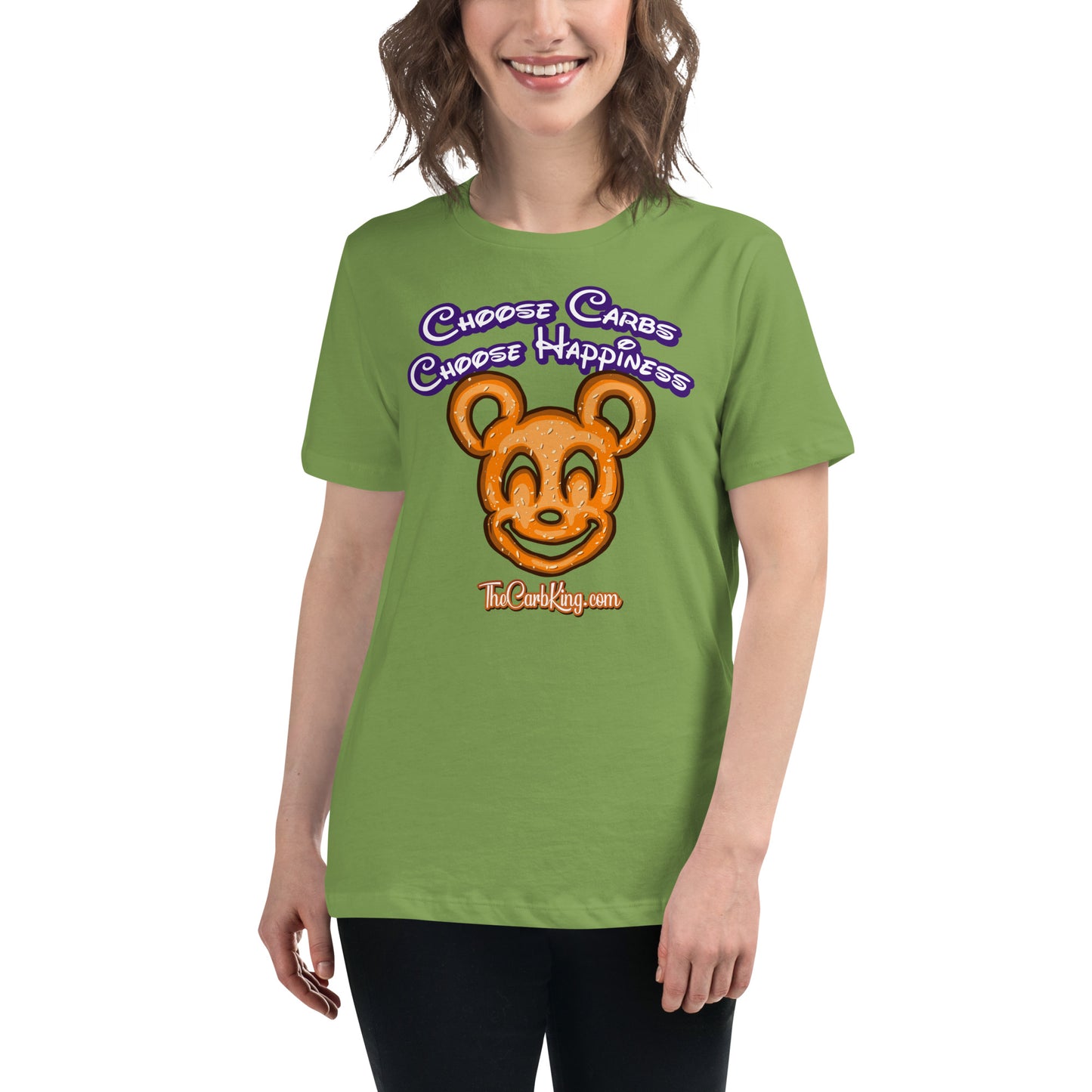 Mickey Pretzel Women's Relaxed T-Shirt