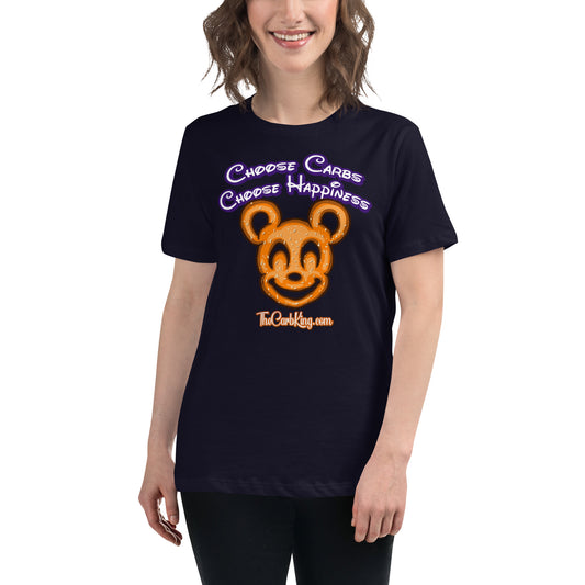 Mickey Pretzel Women's Relaxed T-Shirt