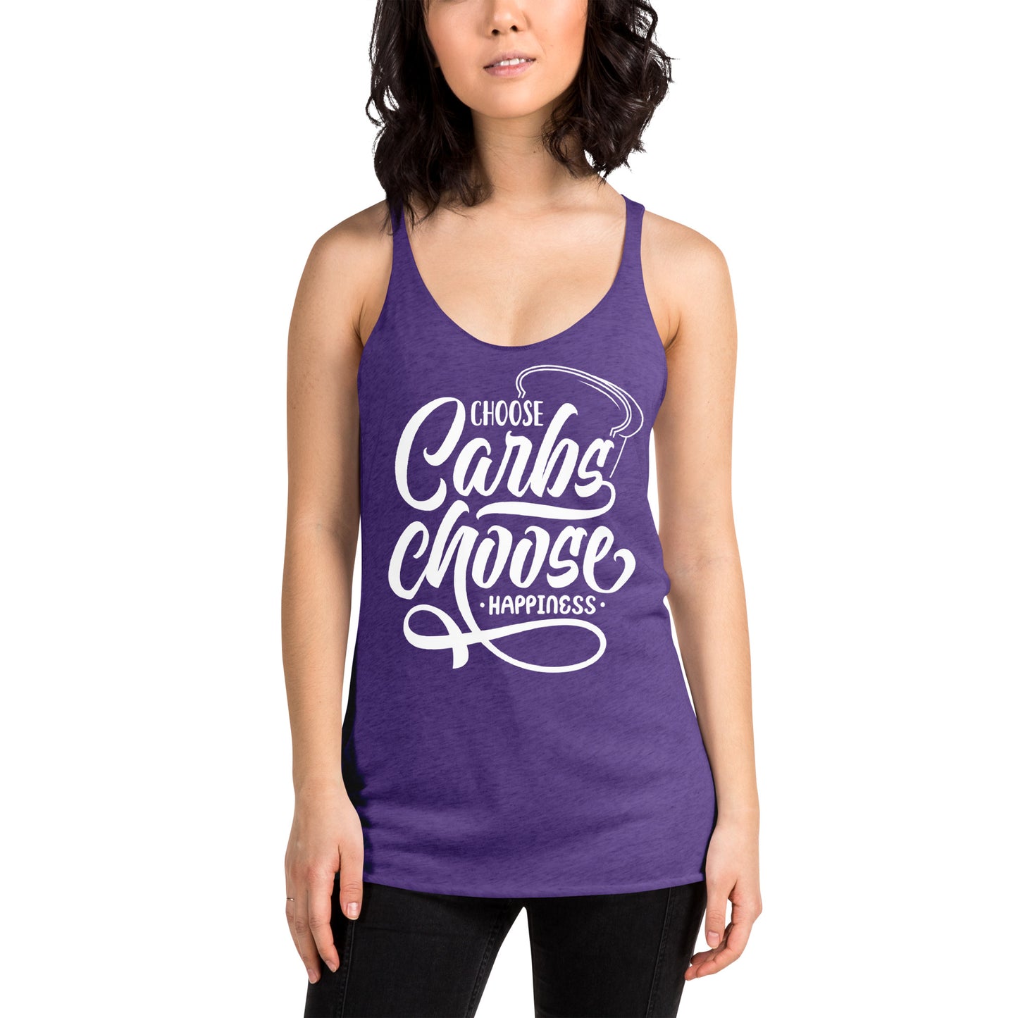 Choose Carbs Women's Racerback Tank