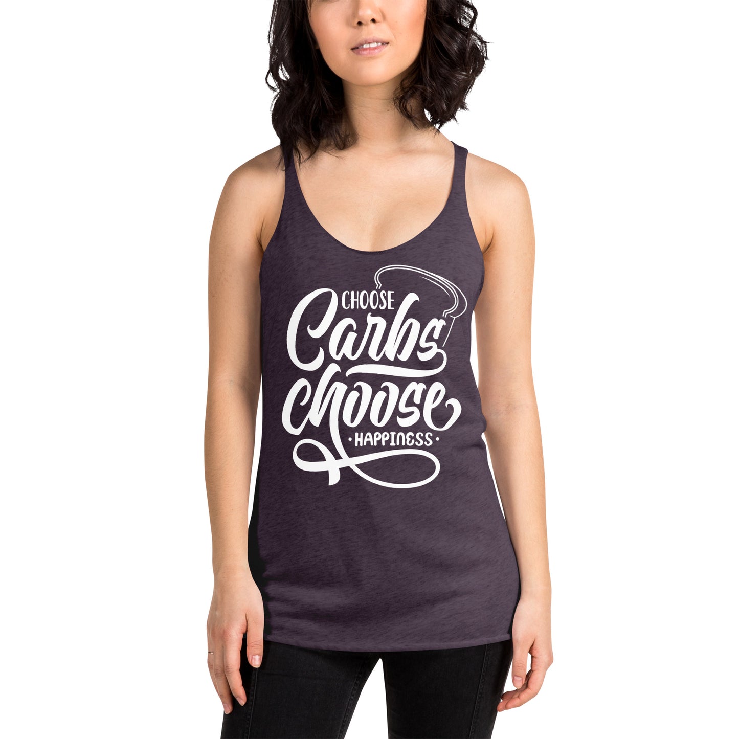 Choose Carbs Women's Racerback Tank
