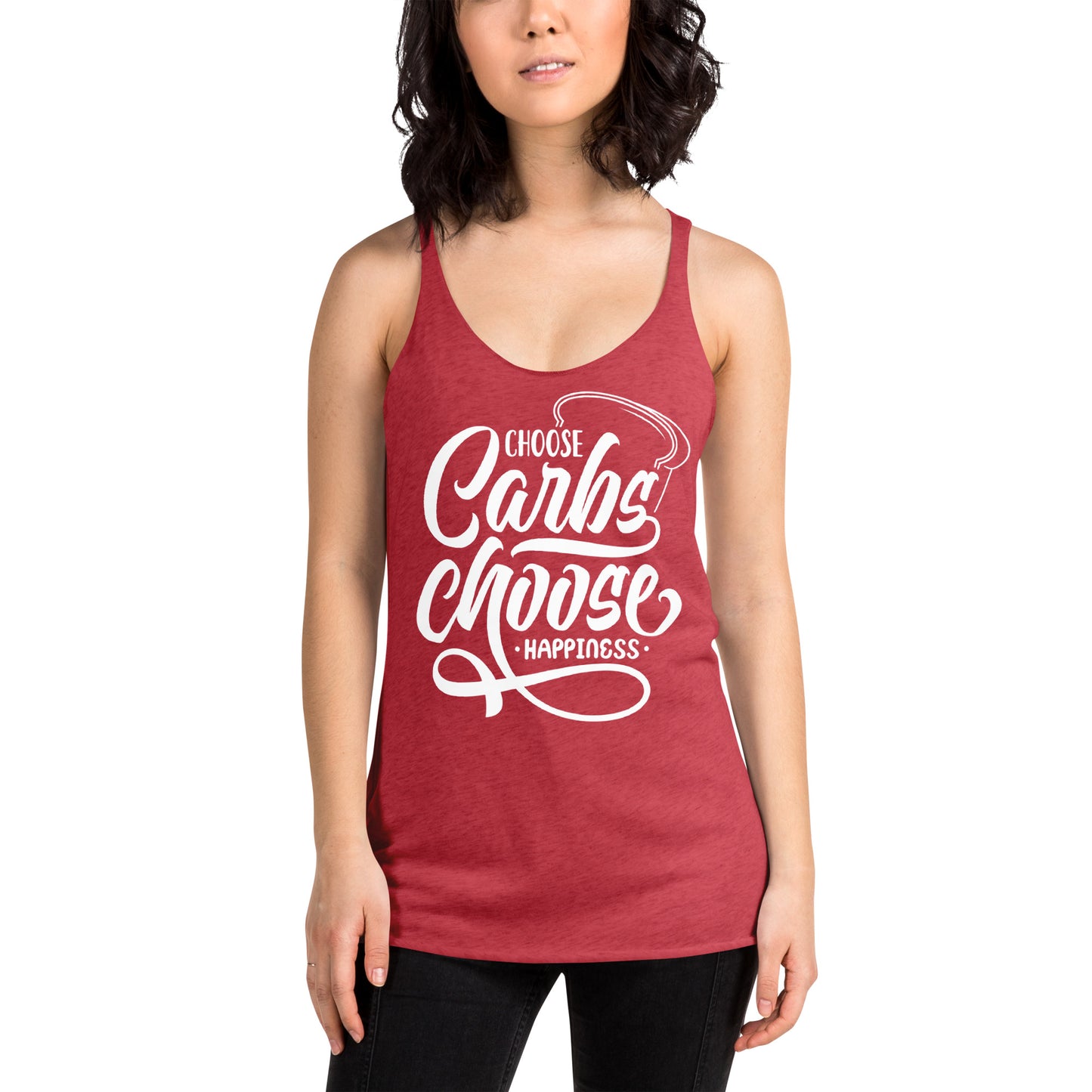 Choose Carbs Women's Racerback Tank