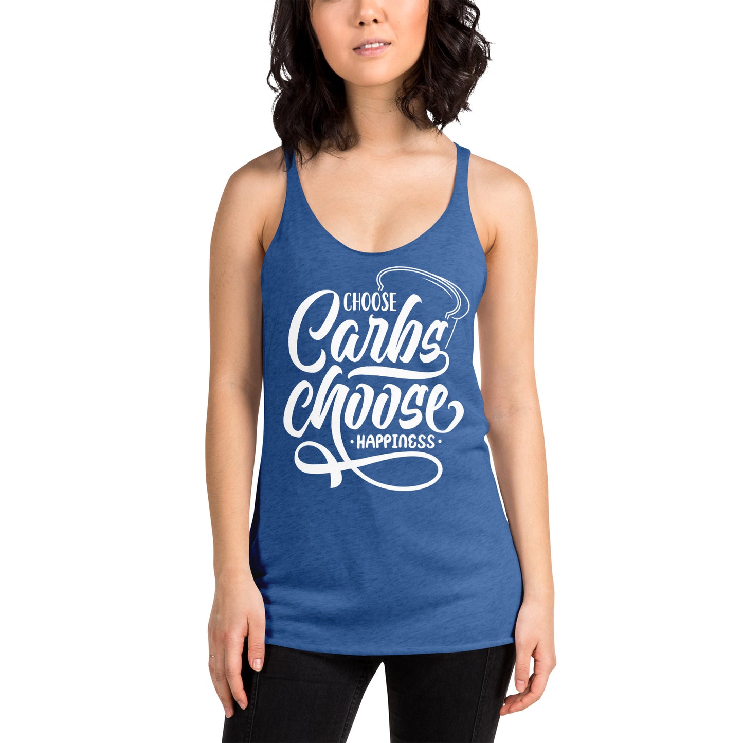 Choose Carbs Women's Racerback Tank