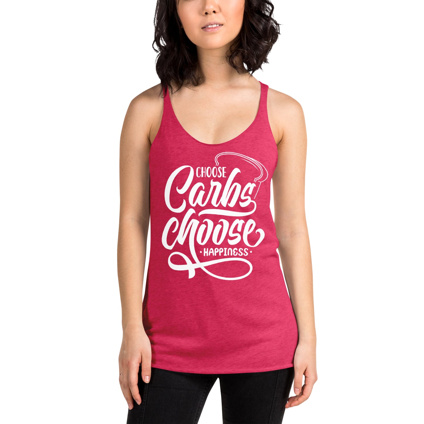 Choose Carbs Women's Racerback Tank