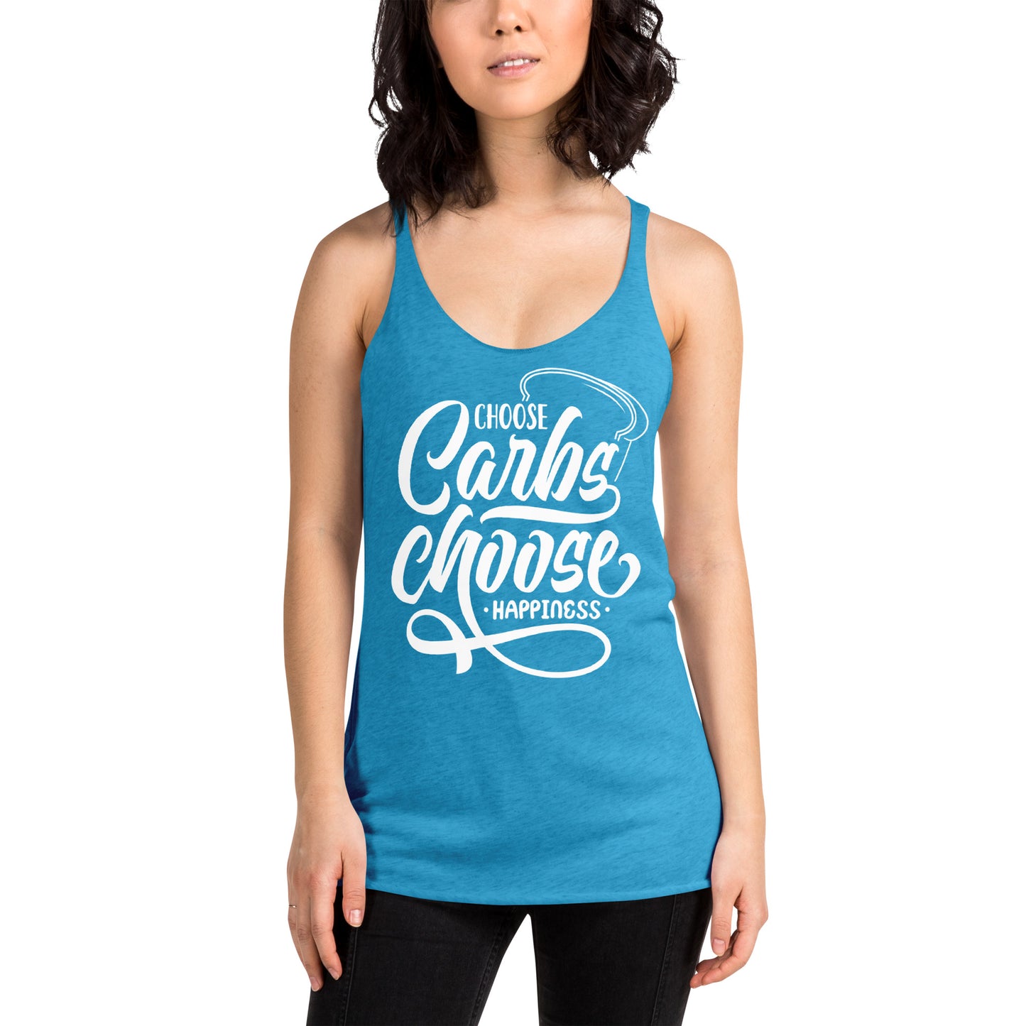 Choose Carbs Women's Racerback Tank